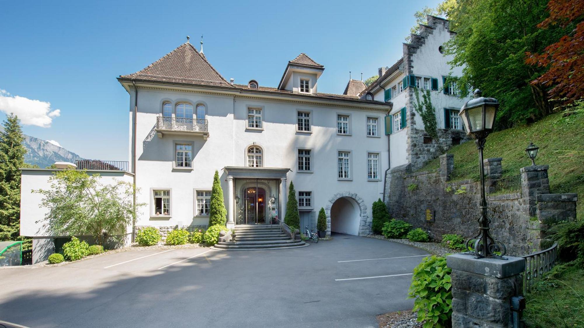 Hotel Schloss Ragaz บัดรากัซ ภายนอก รูปภาพ